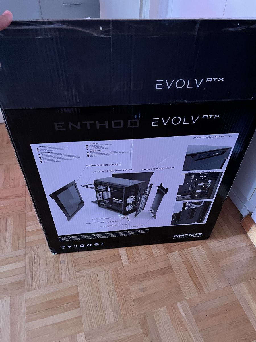 PC: Boîtier PC Phanteks Enthoo Evolv ATX – Usato da Péry venduto da PKZ04 2