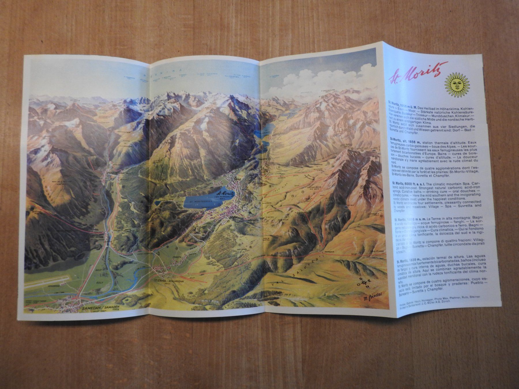 Documenti: St. Moritz Prospekt, guter Zustand – Usato da Uznach venduto da killroy99 4