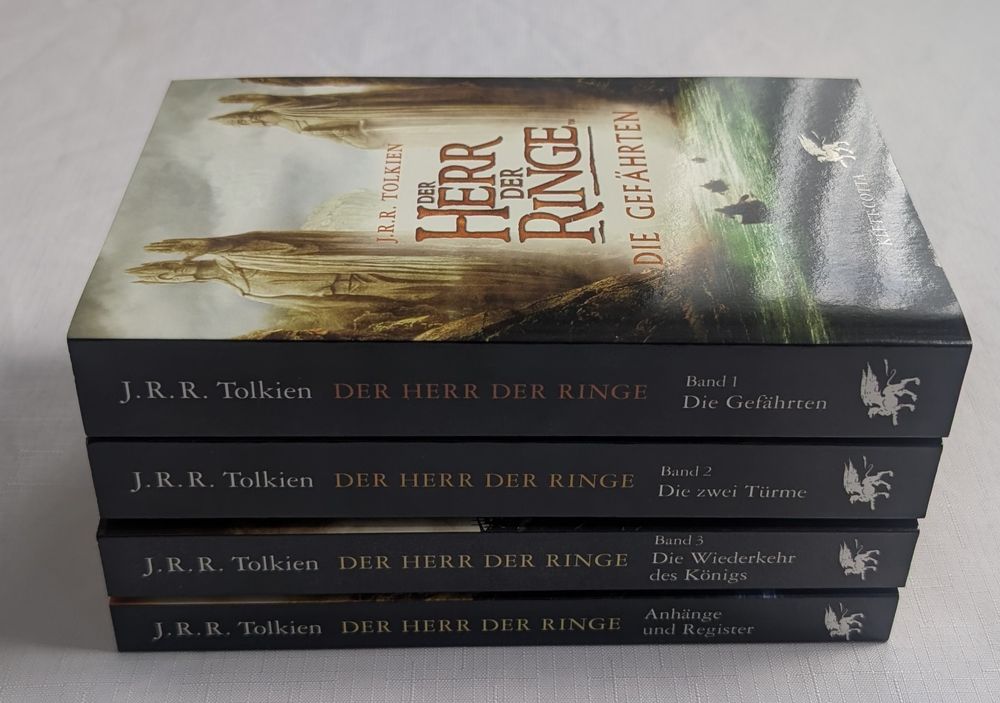 Der Herr der Ringe Trilogie (4 Bände) - J.R.R. Tolkien (Neu (gemäss ...