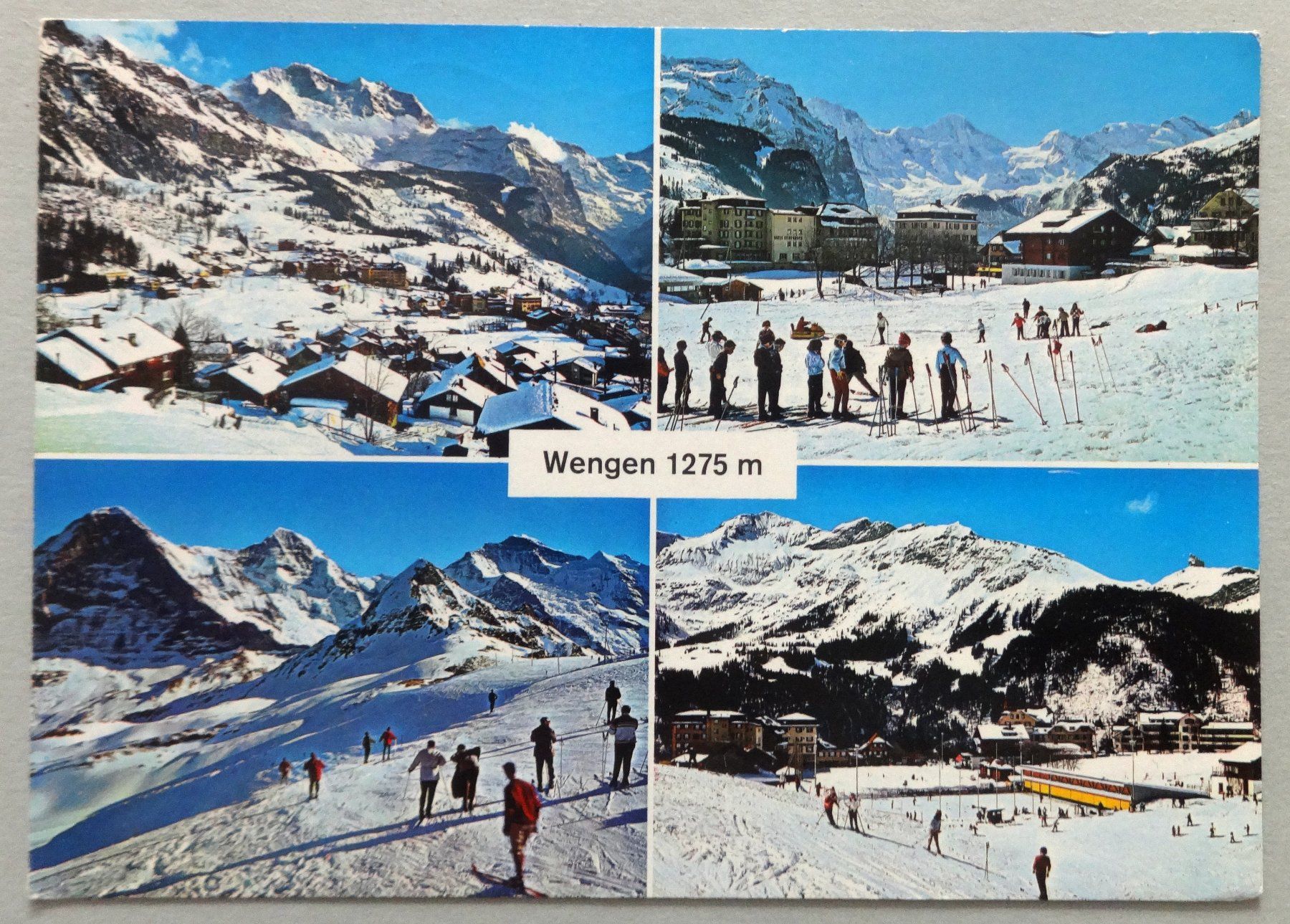 Cartoline postali: Wengen – Usato da Fétigny venduto da Billy2miny