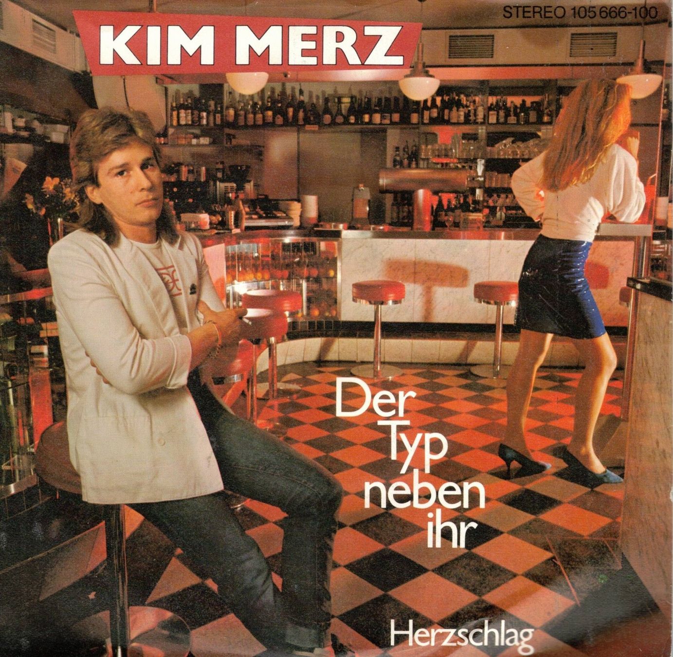Dischi in vinile: KIm Merz  --  Der Typ neben ihr  Single7 – Usato da Rheinau venduto da thealbum