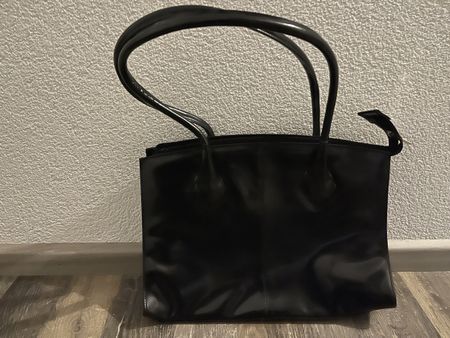 Schicke Navyboot Handtasche, Schwarz, Top Zustand!
