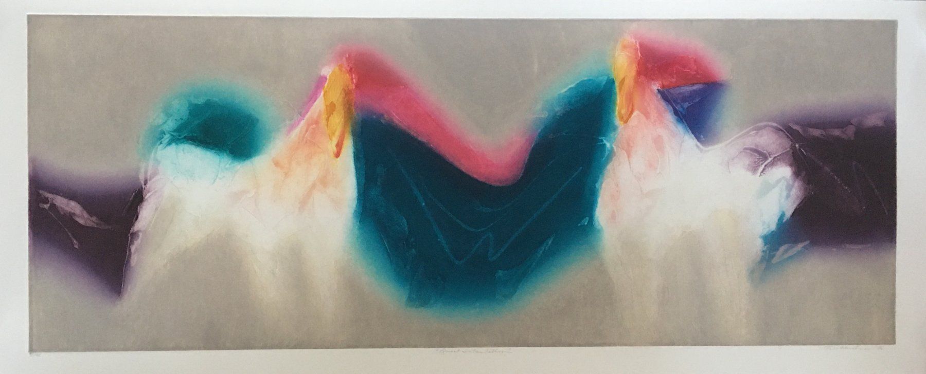 Dipinti: Jean Richardson     "Quiet Incantation"    FARBRADIERUNG – Usato da Nennigkofen venduto da Sommersonnen