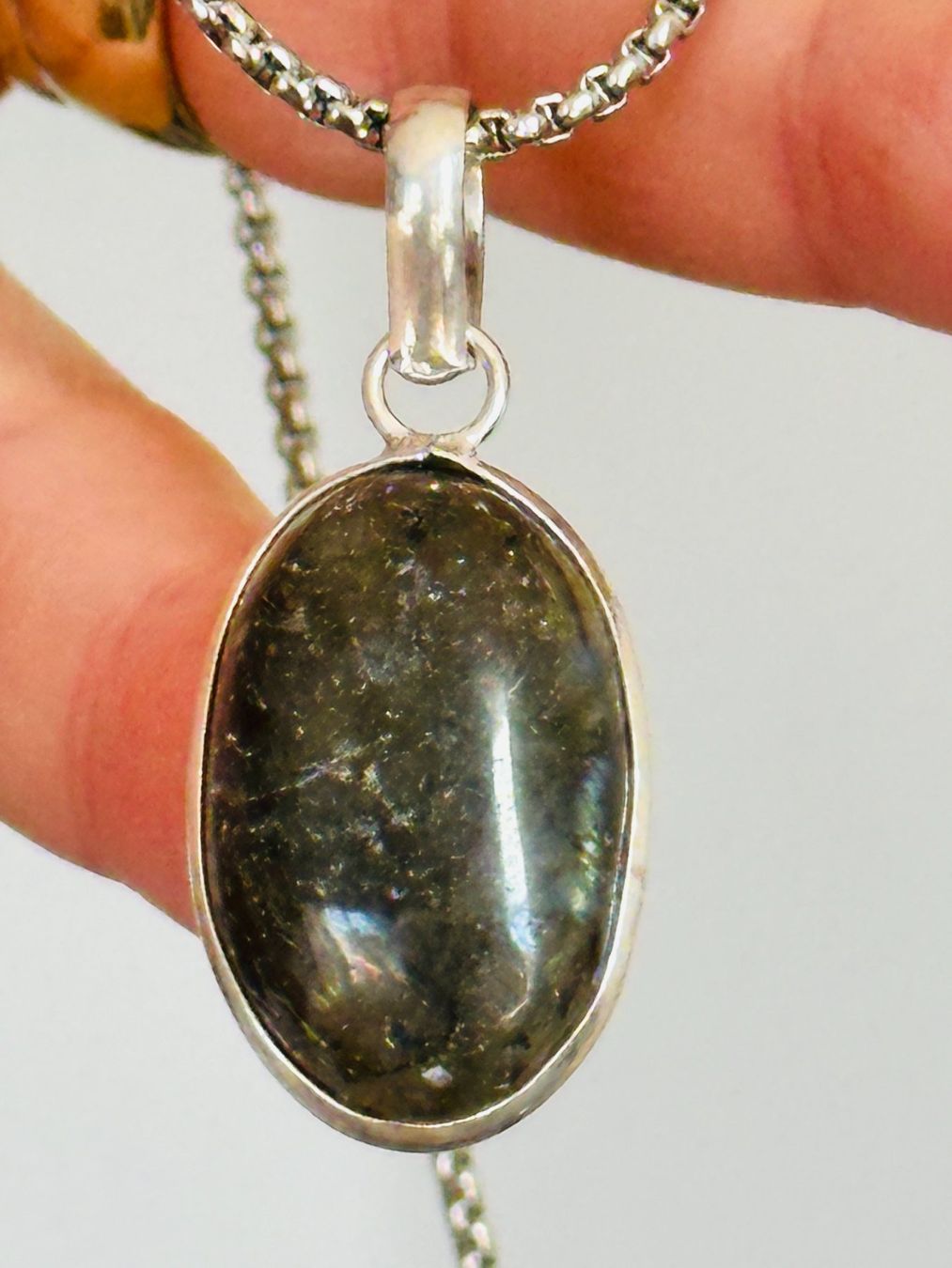 Catenine: Labradorite necklace – Nuovo e nell'imballaggio originale da Genève venduto da AGBERG 5