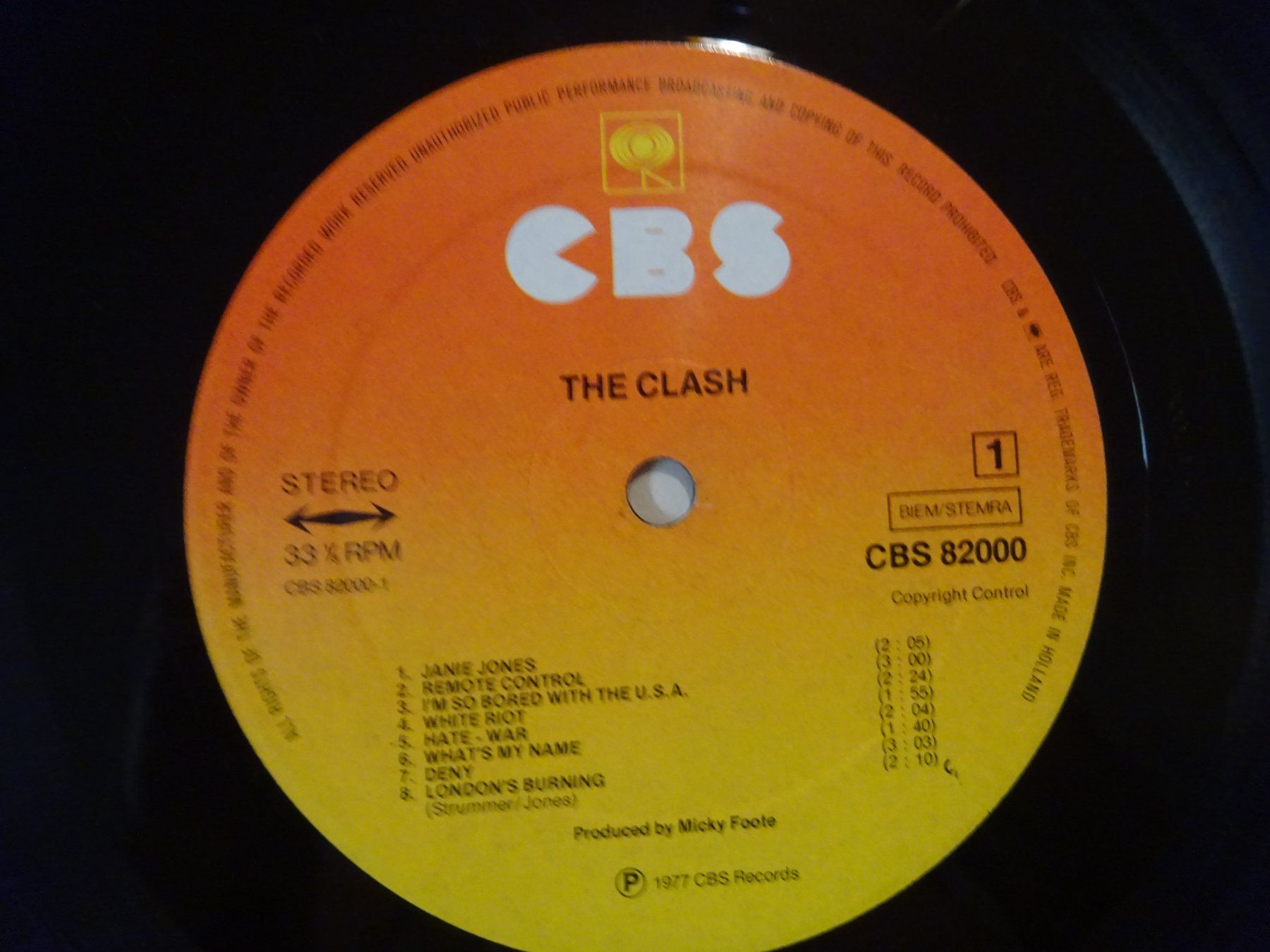 Dischi in vinile: THE CLASH ** THE CLASH – Usato da Luzern venduto da xrayspex99 4