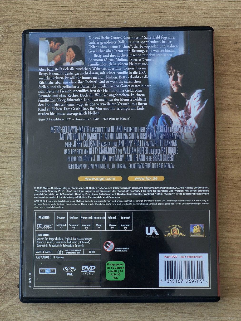 Tous les DVDs: Nicht ohne meine Tochter, DVD  – D'occasion à Oberembrach par Kady638 1