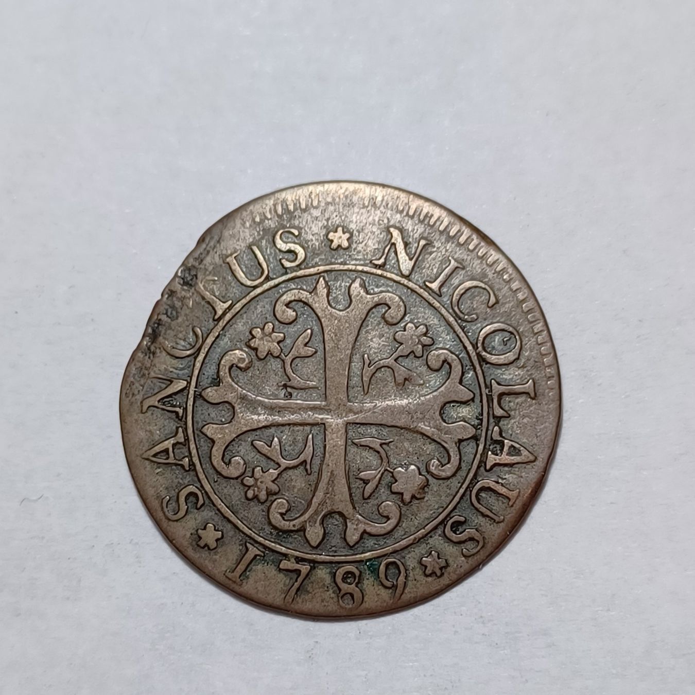 Tutti le monete: 1/2 Batzen 1789 Freiburg – Usato da Pfäffikon ZH venduto da Schweizer_Muenzen