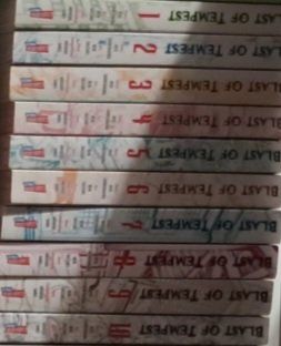 Fumetti: Blast of Tempest 1-10 Deutsch – Usato da Turbenthal venduto da sai24