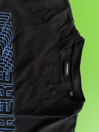 T-Shirt DIESEL schwarz Grösse L mit Print