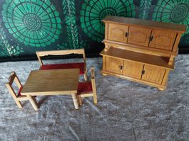 Hübsches Esszimmer 5-Teilig von Dora Kuhn fürs Puppenhaus
