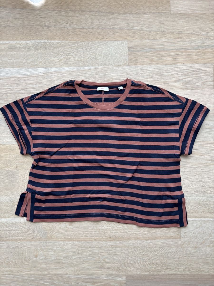 Esprit T-shirt: Shirt Esprit XXL gestreift – Usato da Gwatt (Thun) venduto da Bioethanol01