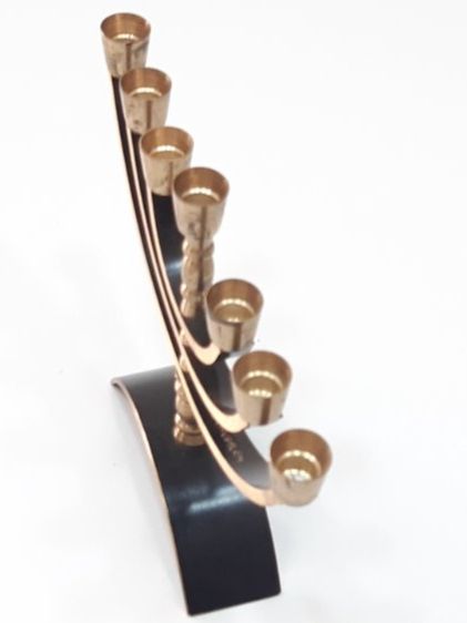 Portacandele: Menora Kerzenhalter - Menora chandelier – Nuovo (secondo la descrizione) da Savagnier venduto da Marderuth 2