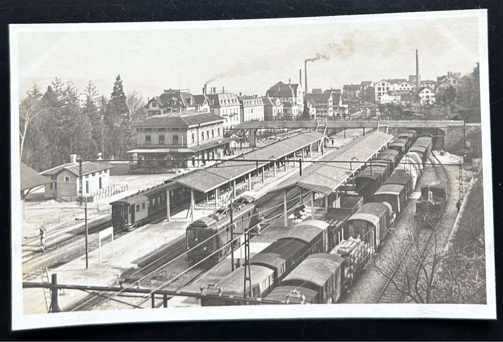 Fotokarte Gaberell Bahnhof Thalwil Kaufen auf Ricardo