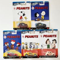 Hot Wheels Peanuts Snoopy Komplett Set (Sammelversand)