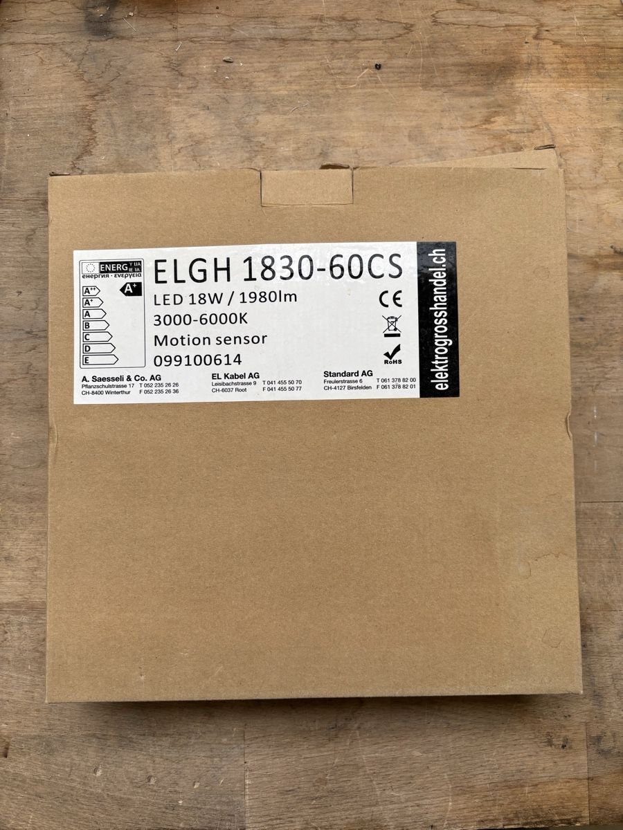 Lampade: Sensorleuchte mit HF-Sensor – Nuovo (secondo la descrizione) da Schübelbach venduto da pa2_p82q