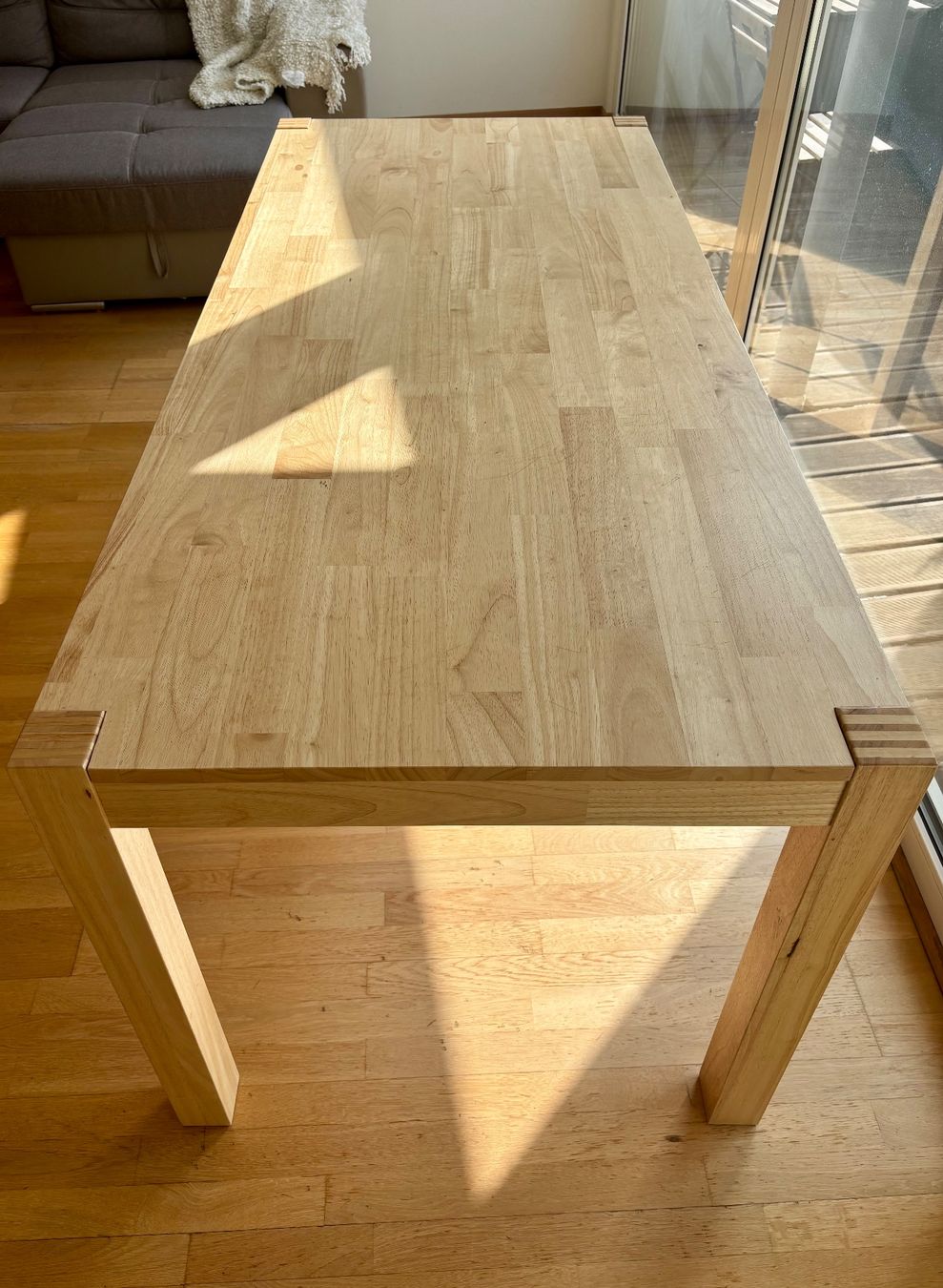 机・テーブル 【IKEA】ダイニングテーブル NORDBY ノールドビー 125×75