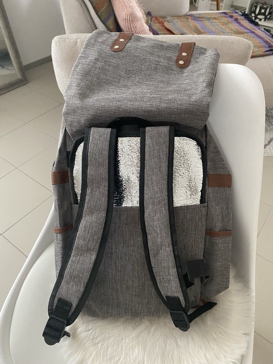 Zaini: Rucksack grau mit Kühleinlage neu – Nuovo e nell'imballaggio originale da Brugg AG venduto da Honeybee6 3