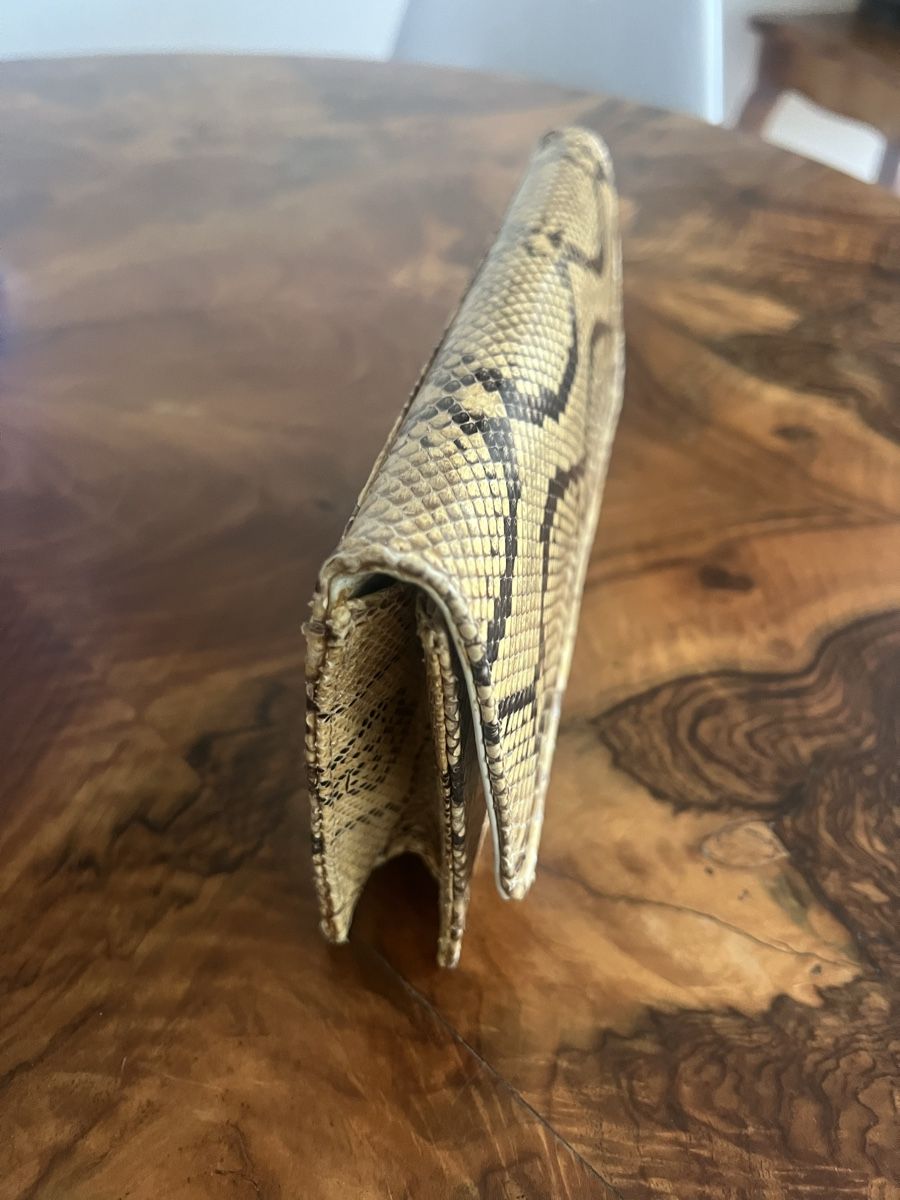 Taschen für Damen: Vintage Python Leather Evening Bag with Strap – Gebraucht aus Zürich von ralph__ 7