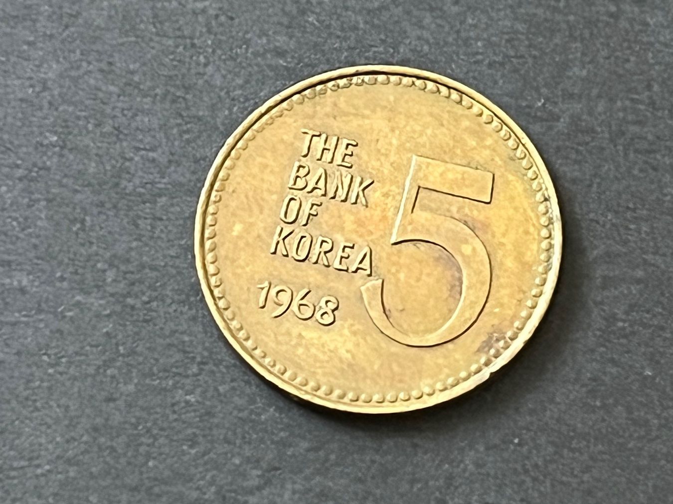 Tutti le monete: Münze 5 Won Südkorea 1968 – Usato da Neuenhof venduto da Mastermind-73 1