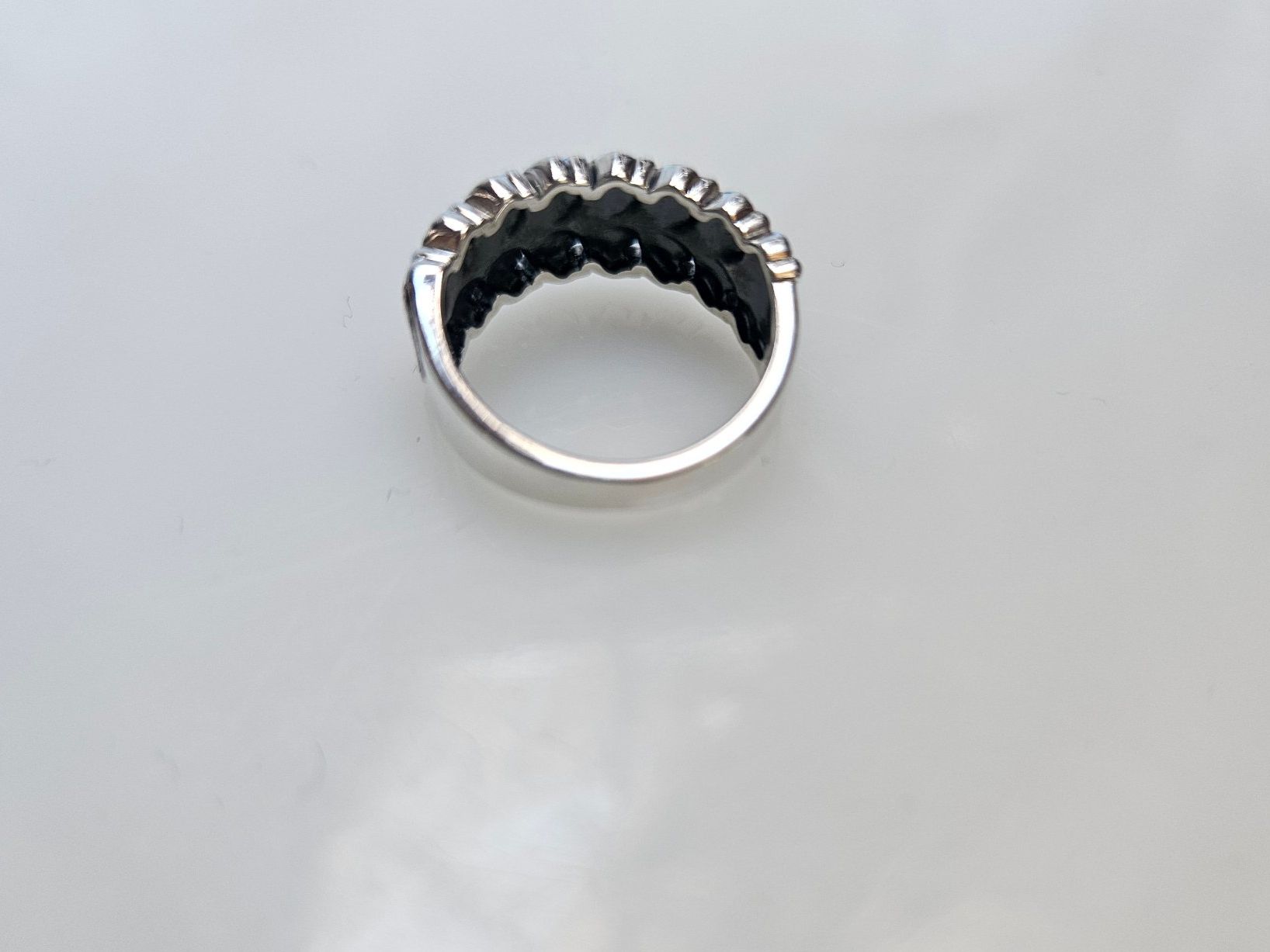 Anelli: Wunderschöner Floral - Silberring Grösse 54 – Nuovo (secondo la descrizione) da Winterthur venduto da ste_tcx5 5