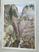 Schulwandbild Nr. 155 Schlucht