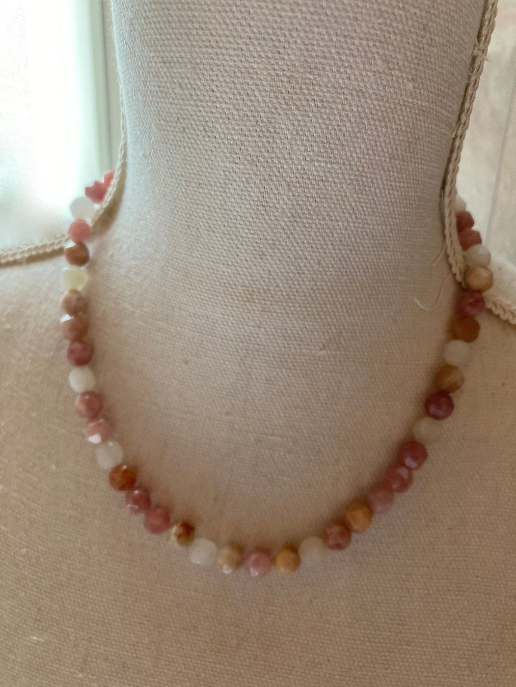 Catenine: Halskette - Mondstein geschlieffen – Nuovo (secondo la descrizione) da Biberist venduto da tl-schmuck 1