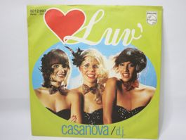 Vinyl Single Luv Casanova für Jukebox