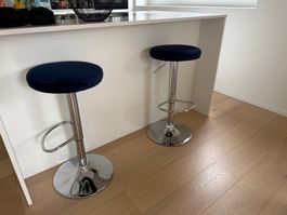 Barhocker Metall höhenverstellbar 2x Stück