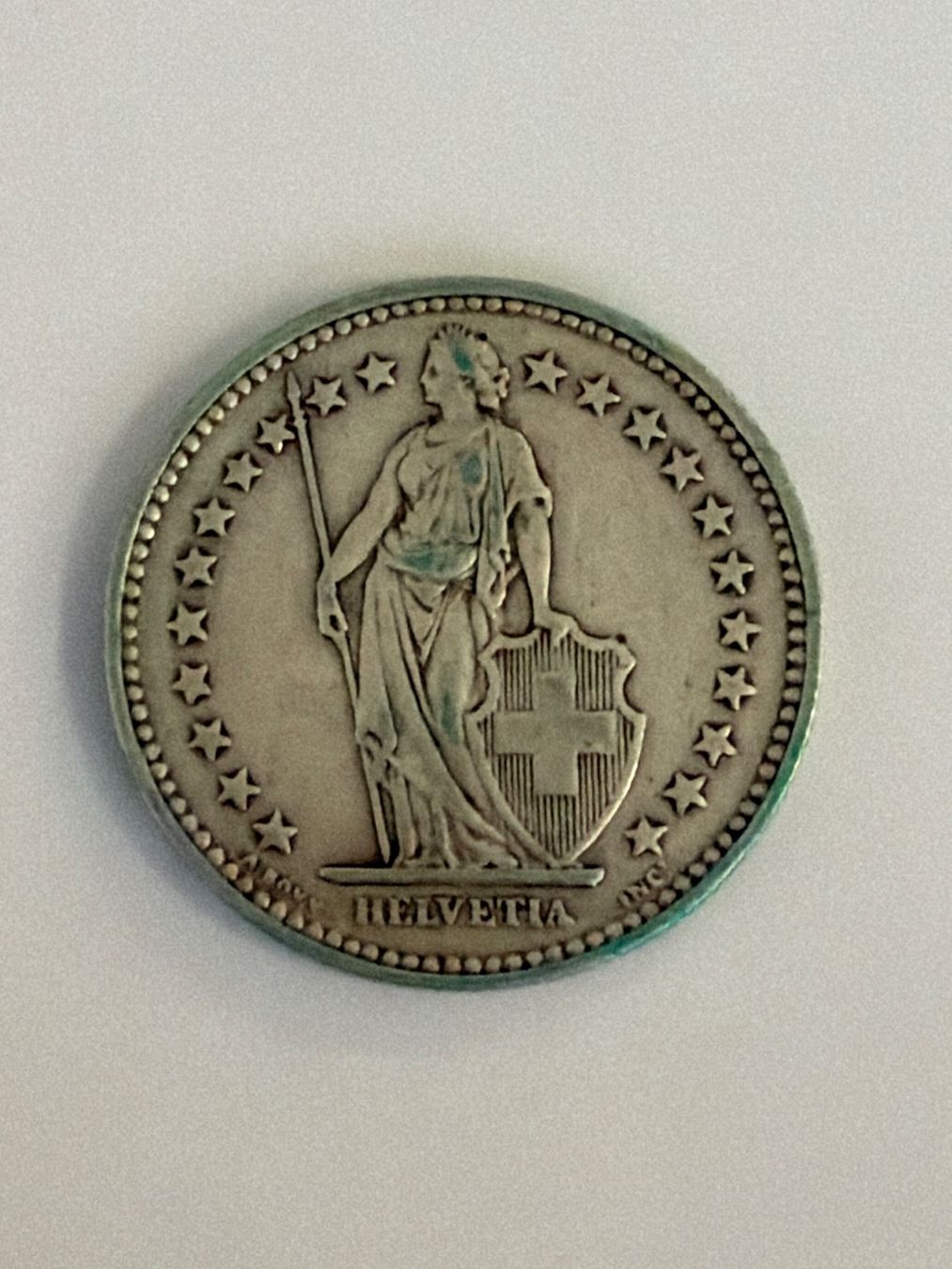 Alle Münzen: 2.- silber 1916 (22) – Gebraucht aus Bonstetten von juliestore 1