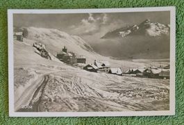 AK Zuoz, GR, Winter, Schnee, Hotel, 1929, Langlaufloipe, Ski