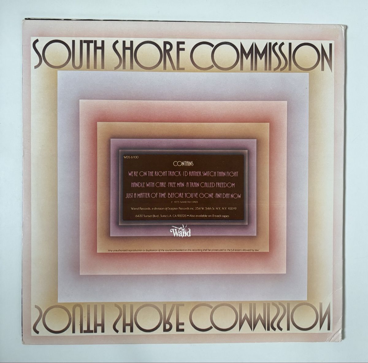 Dischi in vinile: South Shore Commission LP VG+/VG+ – Usato da Neuchâtel venduto da Deivid2 5