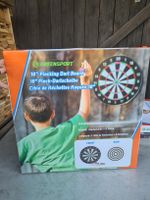 Dartscheibe 18 Zoll Greensport Flock-Dartscheibe neu und OVP