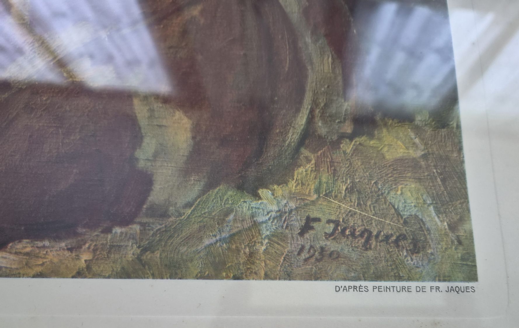 Dipinti: 2 mpressions d'après peinture de Fr.Jacques – Usato da Farvagny-le-Grand venduto da CollectibleWatches 6