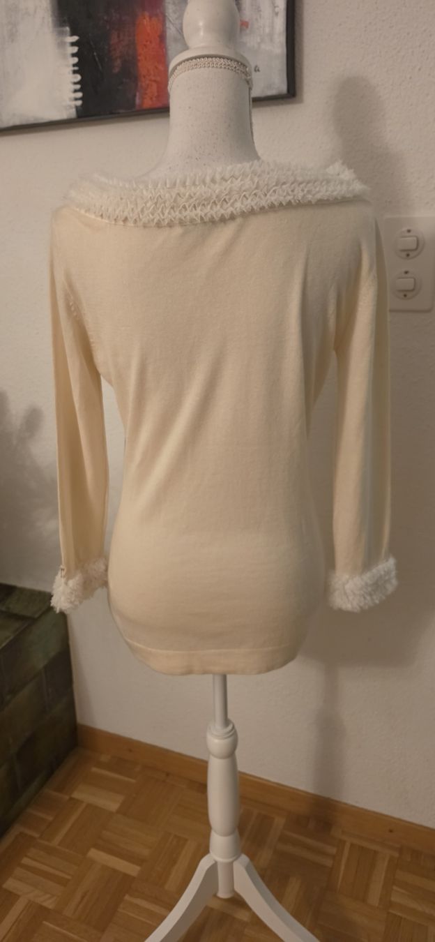Pullover & Sweatshirts: Pullover zweihundert Seide Kaschmir Grösse M beige  – Neu (gemäss Beschreibung) aus St. Gallen von mania03 4