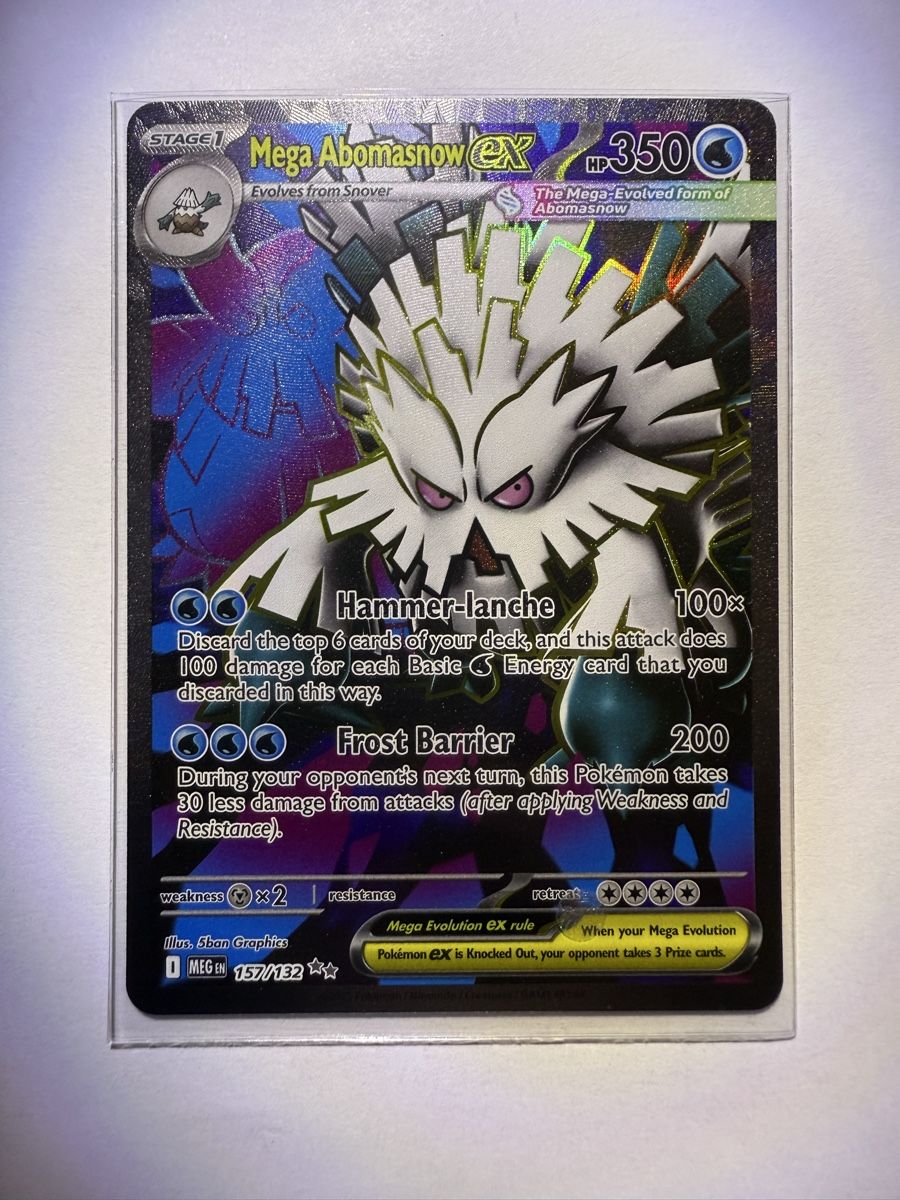 Pokémon Carte collezionabili: Pokémon Mega Abomasnow EX 157/162 MINT – Nuovo (secondo la descrizione) da Riddes venduto da Luan1959 2