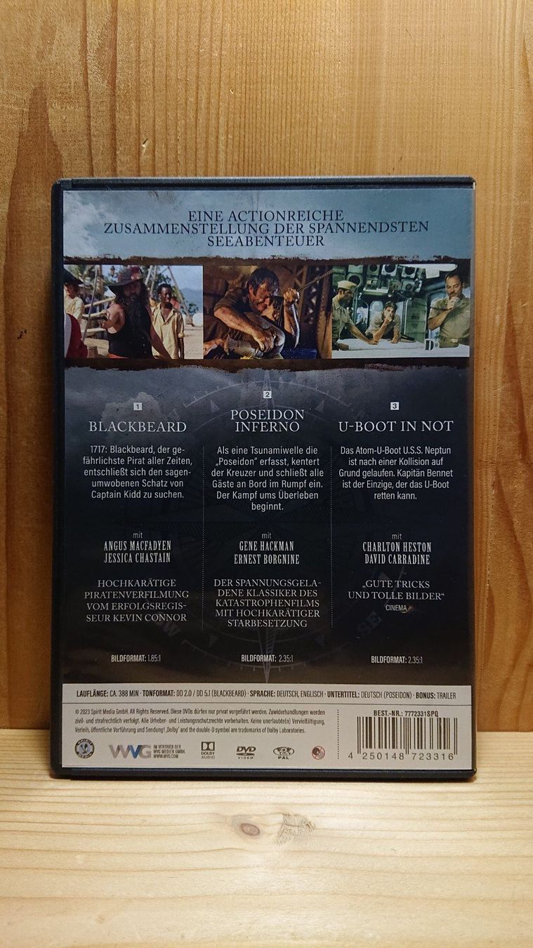 Tutti i DVDs: DIE GROSSEN SEEABENTEUER 3 DVD Box – Usato da Wilderswil venduto da Exebub 1