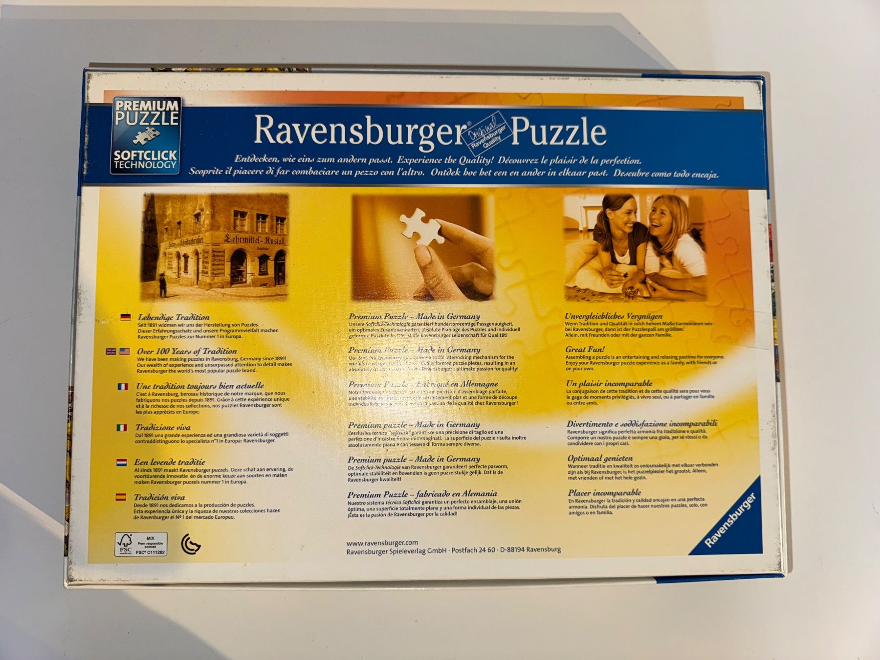 Ravensburger Puzzle: Puzzle von Ravensburger 1500 Teile – Usato da Grosswangen venduto da Second_hand_paradise 2