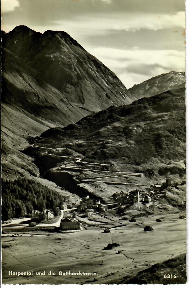 Cartoline postali: Hospental – Usato da Hochdorf venduto da Ziegel-16