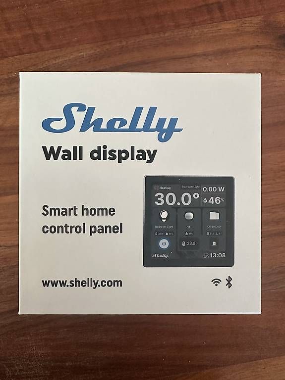 Interruttori: Shelly Wall Display schwarz  – Usato da Hausen am Albis venduto da FamSpa