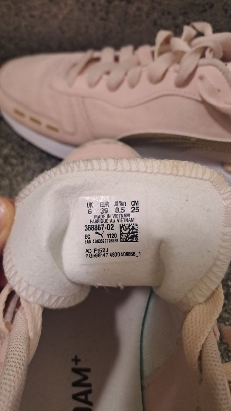 Puma Scarpe da donna: Puma Sneakers Rosa Grösse 39 Damen – Usato da Zürich venduto da Naira03 3