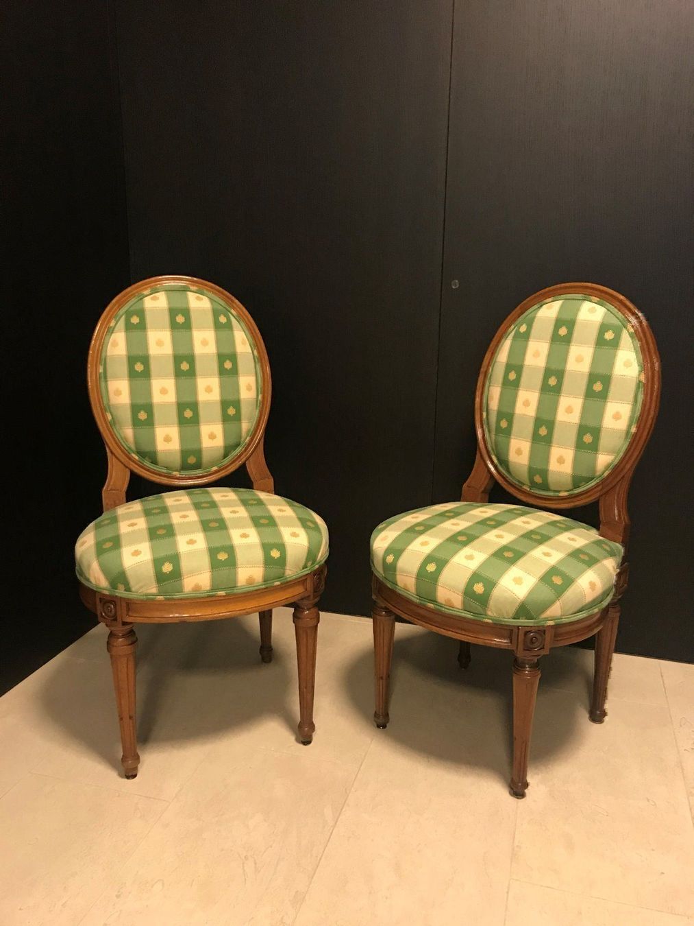 Sedie: Paar Louix XVI Stühle – Usato da Zürich venduto da Louis_xvi 1