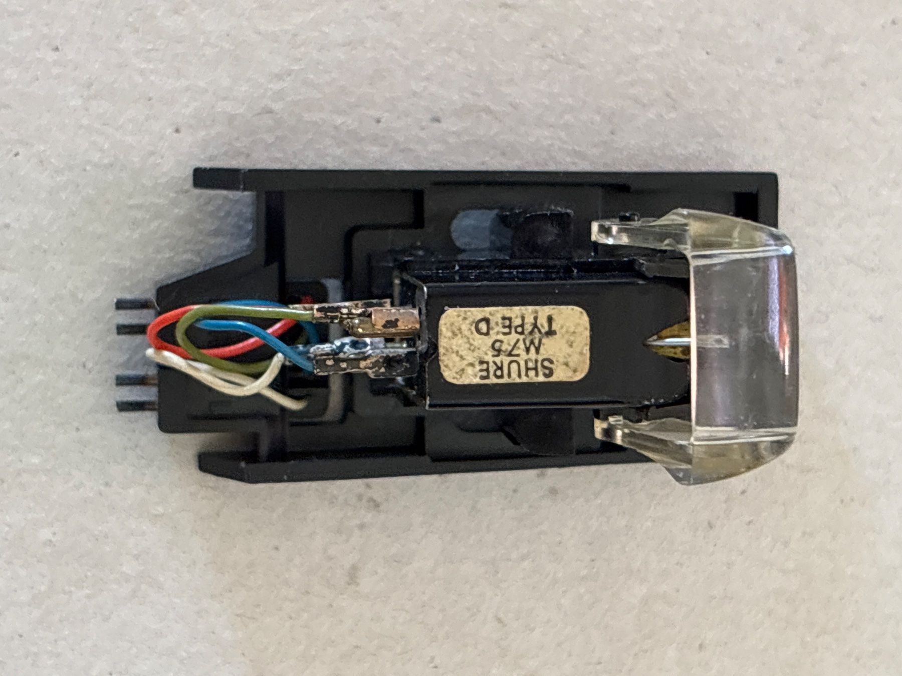 Dual Plattenspieler: Porte cellule TK+ cellule M75 type D Shure – Gebraucht aus Genève von Buens4