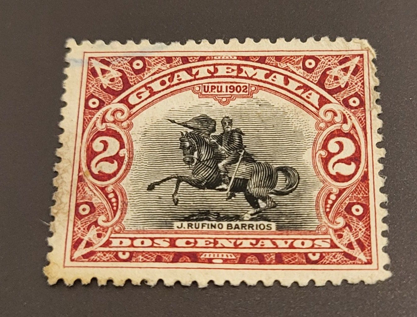 Tous les timbres: Guatemala 1902 pferd alte briefmarke – D'occasion à St Gallen par Stampsalshobby