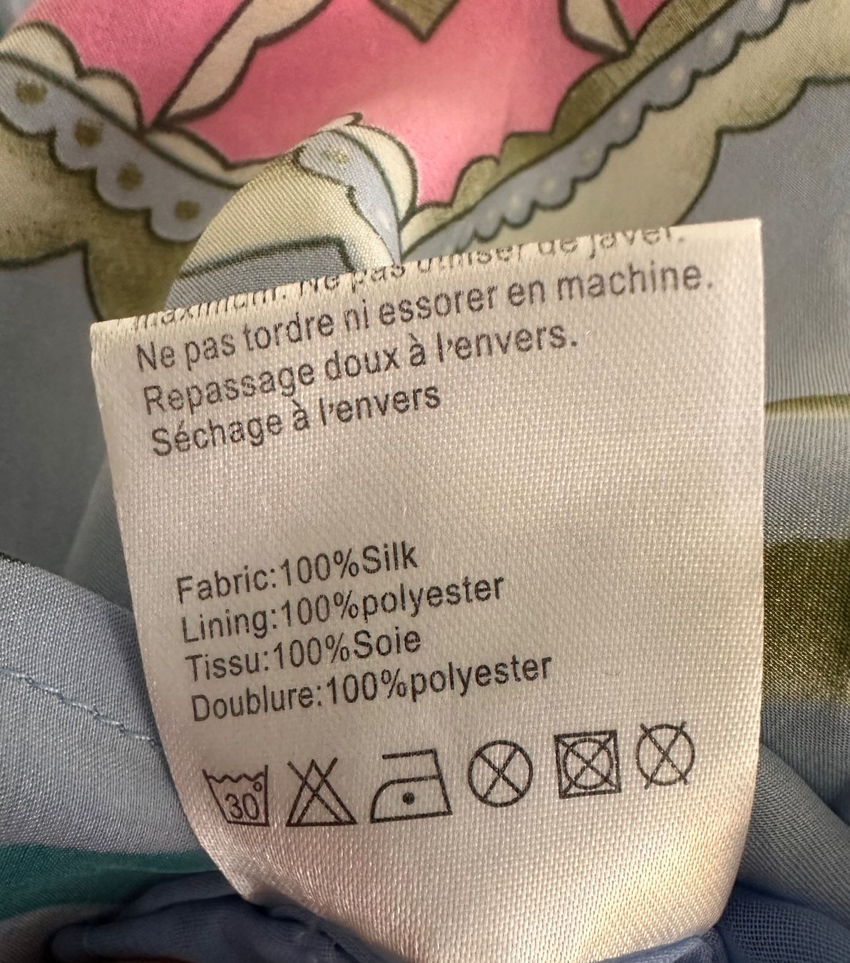 Vestiti: MarkeEbène by Patrick Assuline Kleid 100% Seide – Usato da Alpnach Dorf venduto da ljusja 4