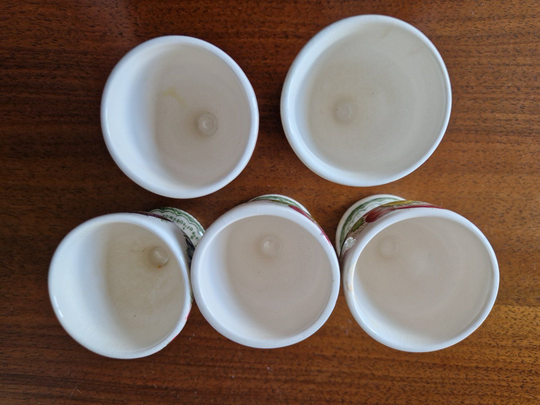 Altre Stoviglie: 5 Eierbecher / Egg Cups Mason's Paynsley – Usato da Bern venduto da Antikbatik 7