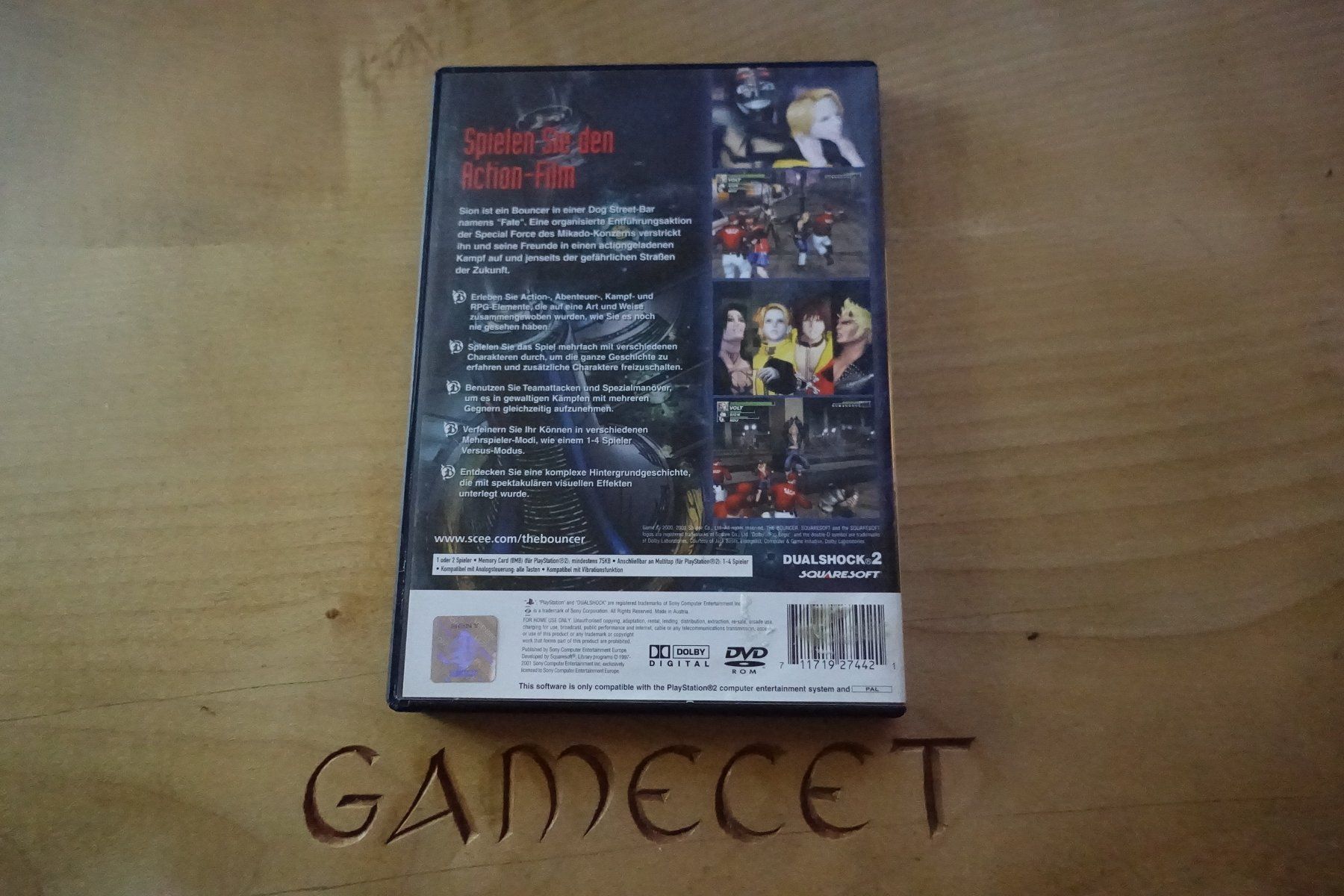 Sony Spiele: The Bouncer – Gebraucht aus Steinach von Gamecet 2