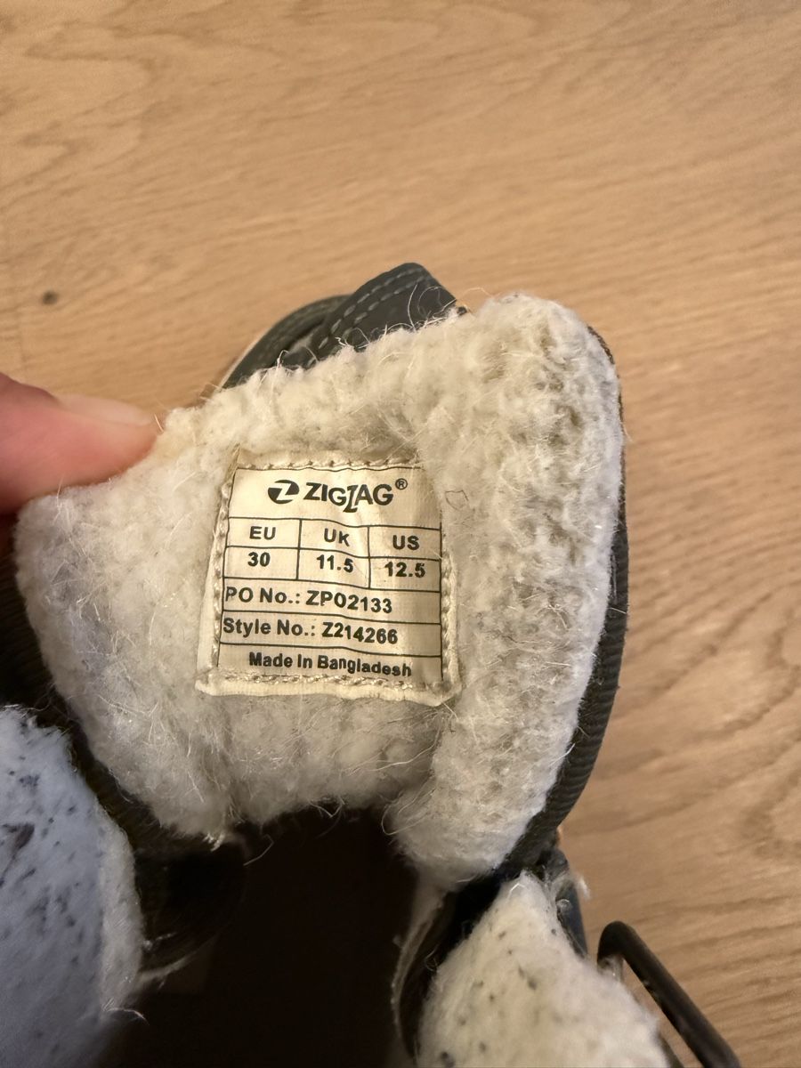 Schuhe für Jungen: Kinderstiefel Zigzag grün Grösse 30 – Gebraucht aus Rümlang von zflyfa0001 6