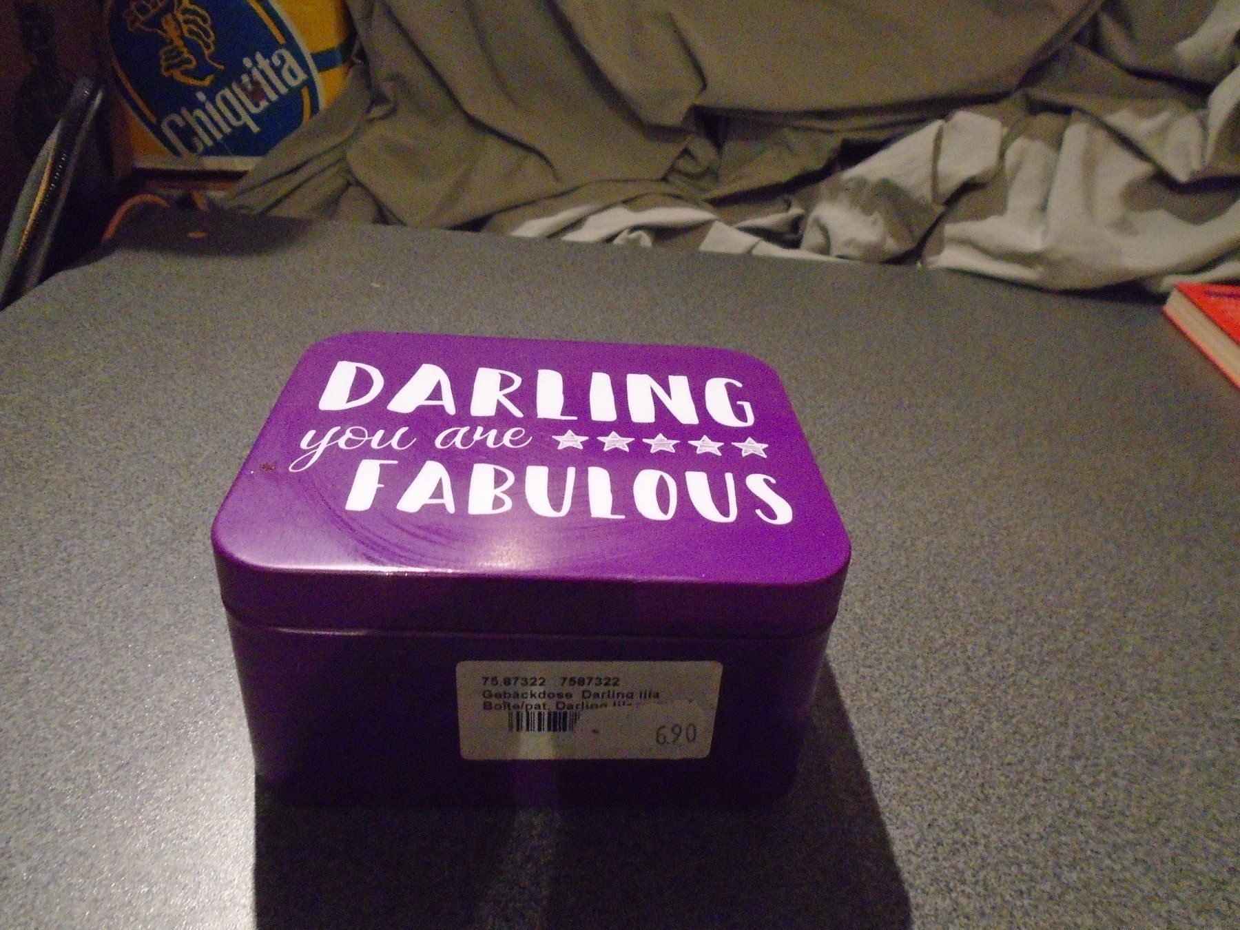 Altro in Decorazioni & Accessori: Blechdose violett, Darling you are Fabulous – Usato da Zürich venduto da abraxas1291