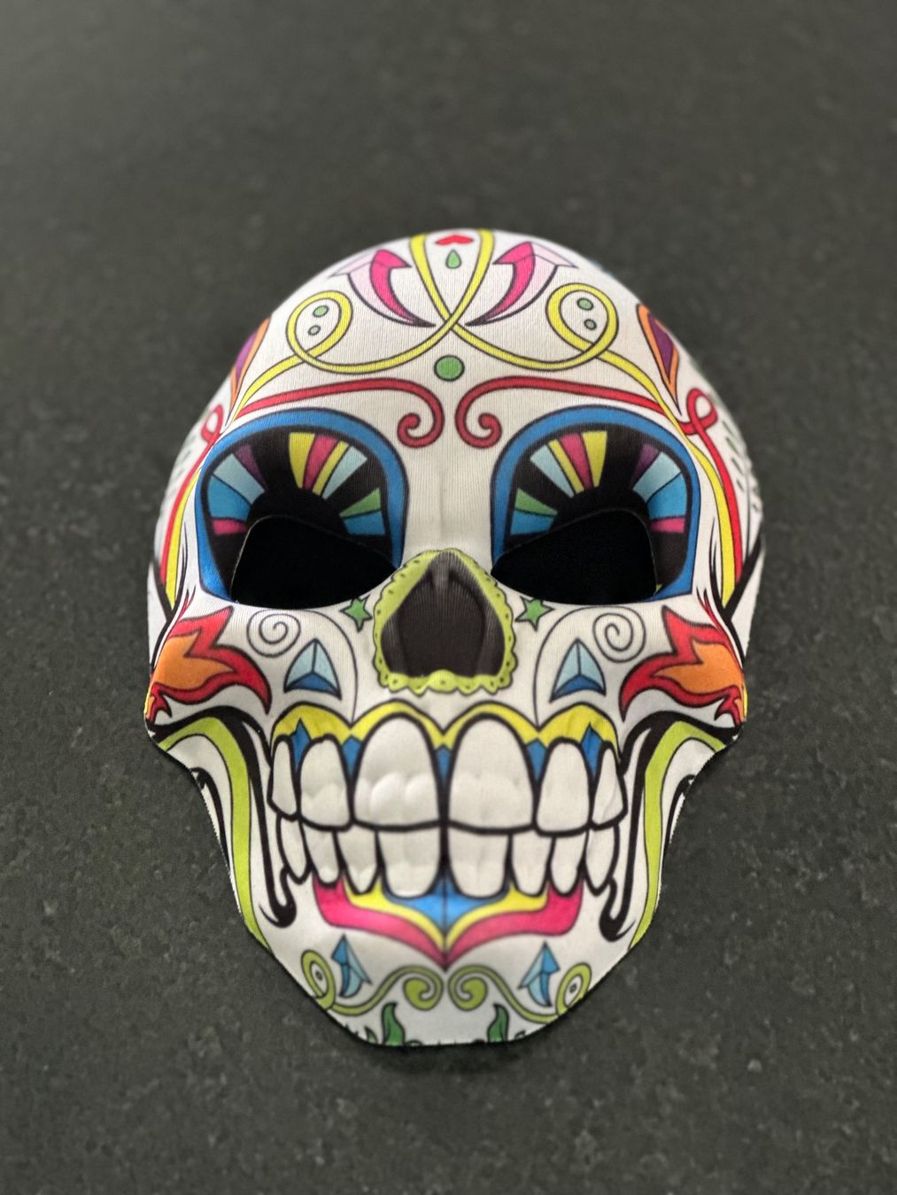 Maschere: Maschera teschio decorata nuova – Nuovo (secondo la descrizione) da Sementina venduto da Simo.Auto