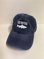 Coole Fischer Cap "Size Matters", neuwertig